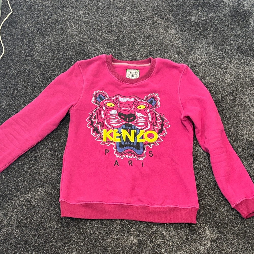 Kenzo Fuchsia Tiger Sweatshirt